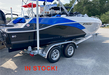 2023 Starcraft SVX 211 Electric Blue/Silver/Black Boat